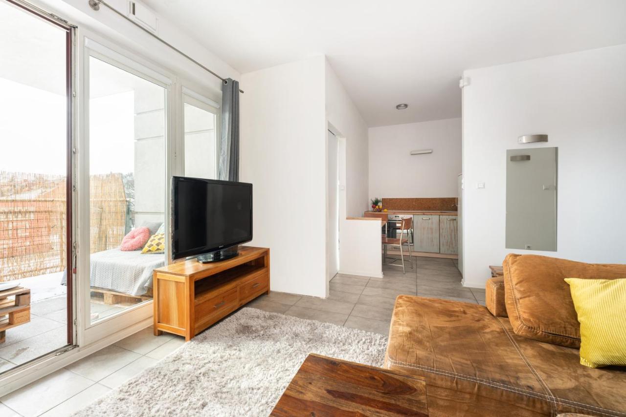Superapart Wilanowska Apt 20 "Pet-Friendly 1Br Home With Patio Warschau Exterior foto