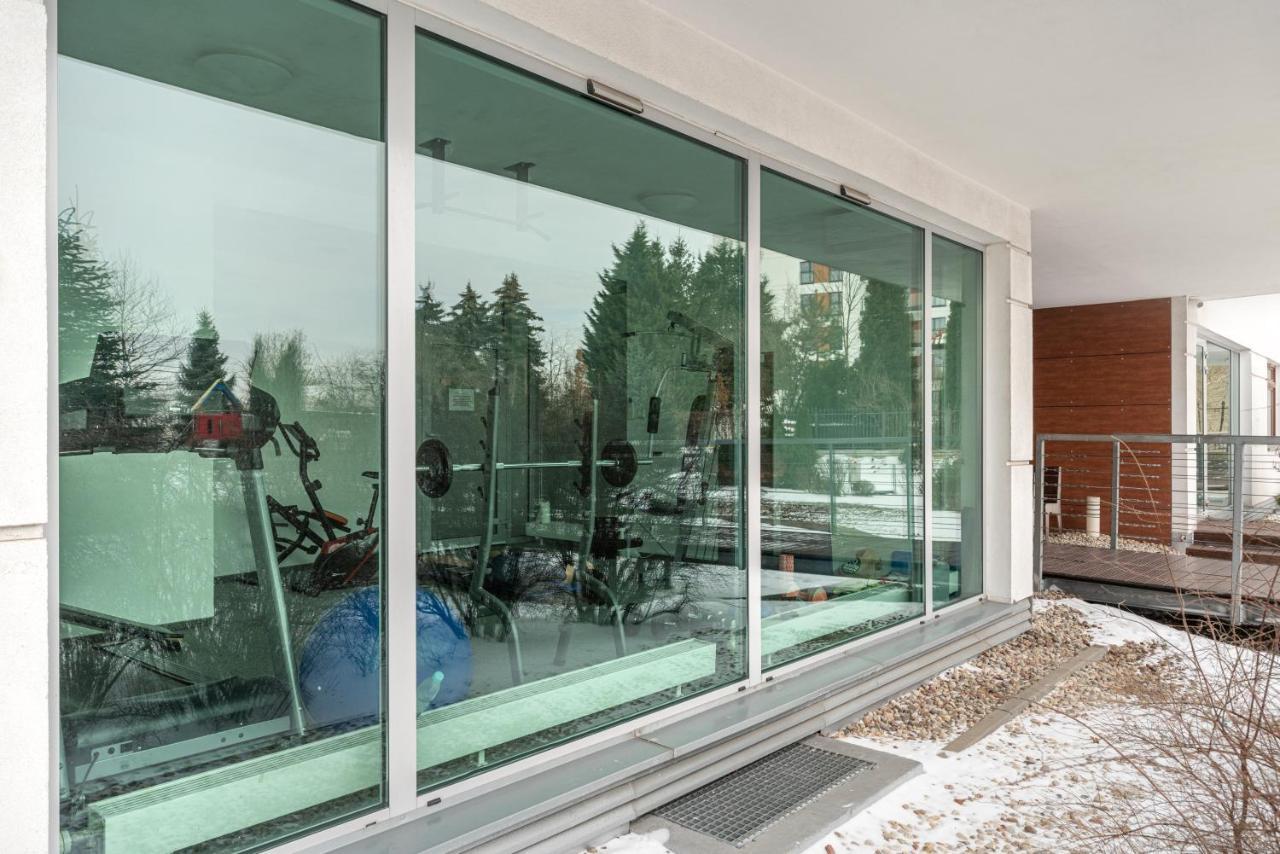 Superapart Wilanowska Apt 20 "Pet-Friendly 1Br Home With Patio Warschau Exterior foto