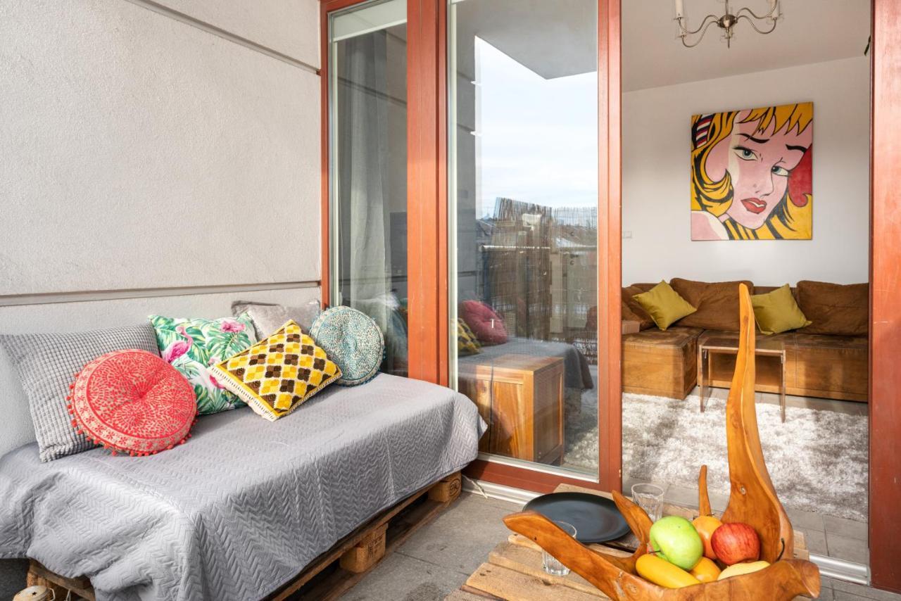 Superapart Wilanowska Apt 20 "Pet-Friendly 1Br Home With Patio Warschau Exterior foto