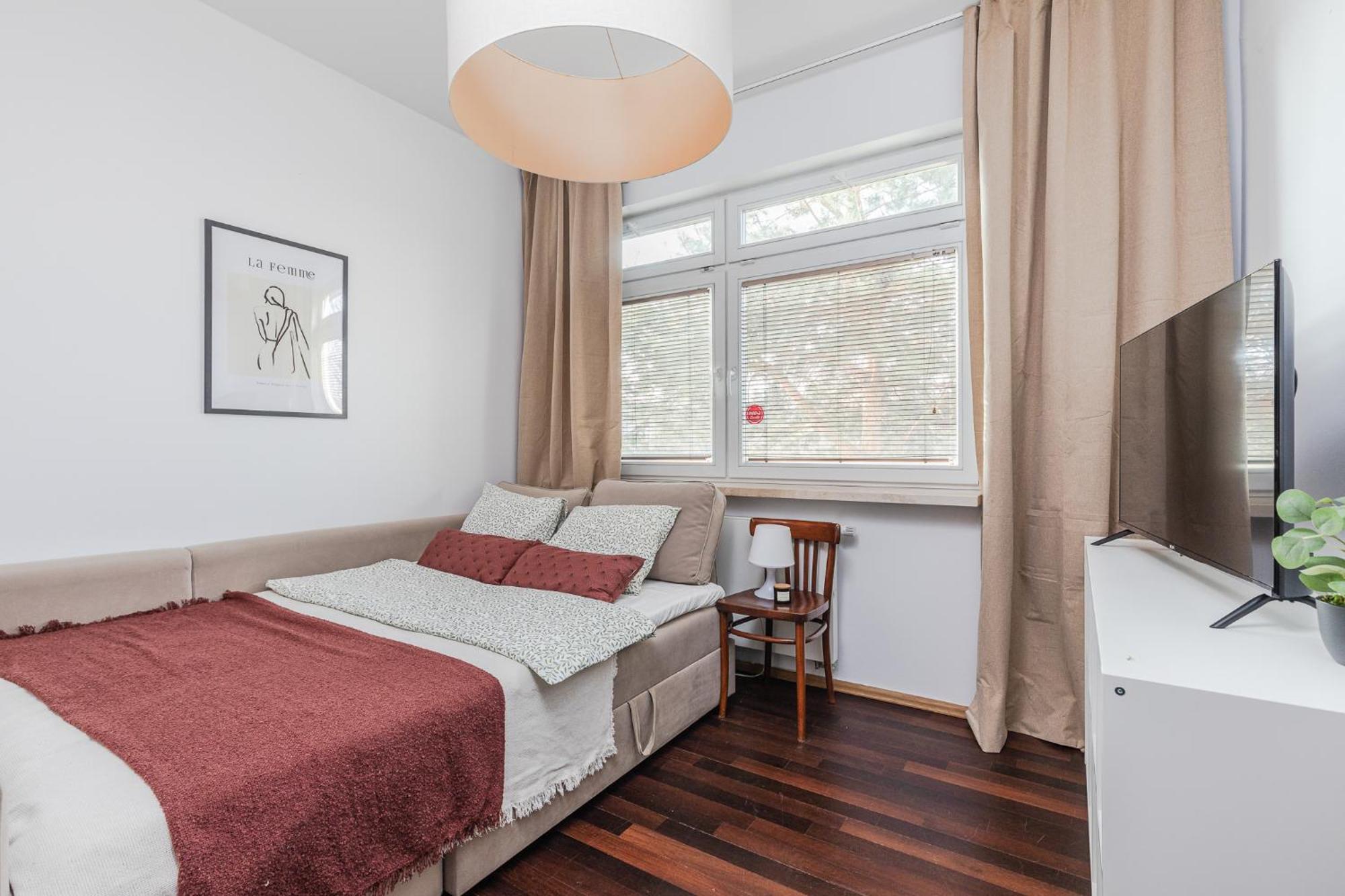 Superapart Wilanowska Apt 20 "Pet-Friendly 1Br Home With Patio Warschau Exterior foto